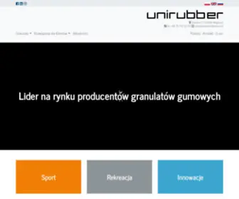 Unirubber.com.pl(UNIRUBBER) Screenshot