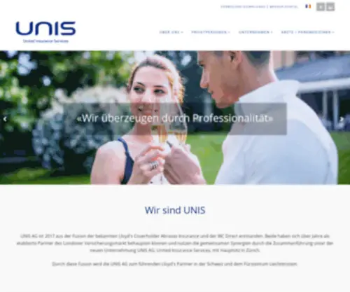 Unis.ch(UNIS AG) Screenshot