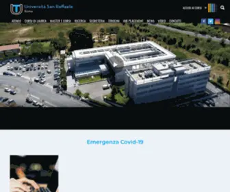 Unisanraffaele.gov.it(Università) Screenshot