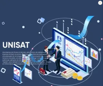 Unisat.com.br(Tecnologia e informação ao seu alcance) Screenshot