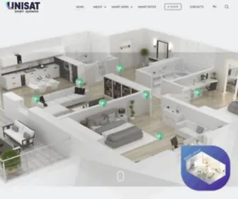 Unisatcy.com(UNISAT Smart Systems) Screenshot