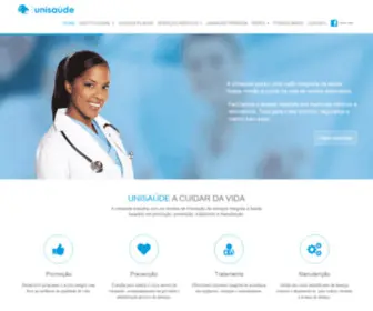 Unisaude.co.ao(Unisaúde) Screenshot