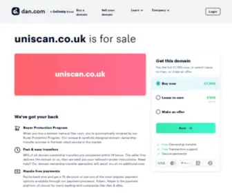 Uniscan.co.uk(uniscan) Screenshot