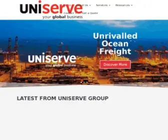 Uniserve.co.uk(The) Screenshot