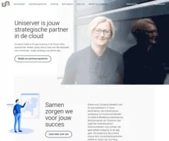 Uniserver.nl(Jouw strategische partner in de cloud) Screenshot