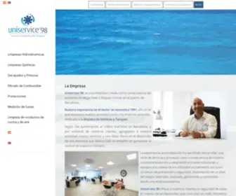 Uniservice98.com(Limpieza de Tanques Sentinas Filtrado De Gasoil) Screenshot