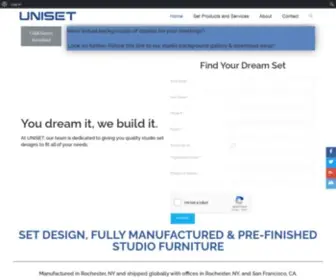 Unisetcorp.com(Fully Manufactured And Pre) Screenshot