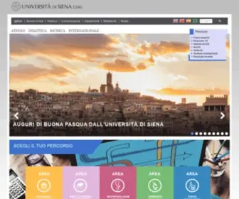 Unisi.it(Università) Screenshot