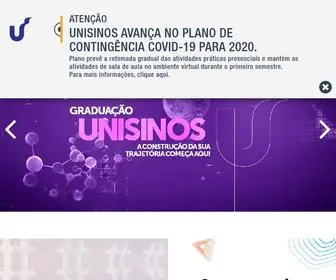 Unisinos.br(Graduação com ingresso via vestibular) Screenshot