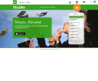 Uniso.in(Default Parallels Plesk Panel Page) Screenshot