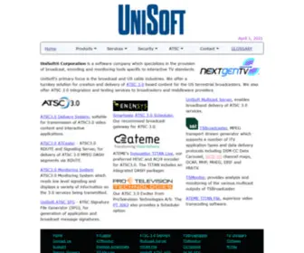 Unisoft.com(UniSoft Corporation) Screenshot