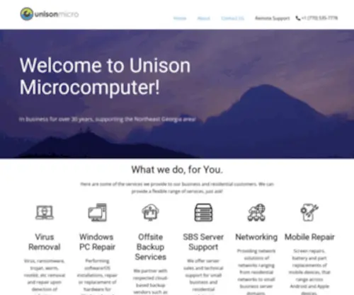 Unisonmicro.com(Unison Microcomputer Center) Screenshot