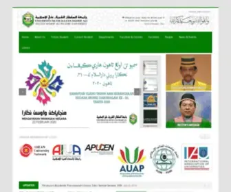 Unissa.edu.bn(Sultan Sharif Ali Islamic University) Screenshot