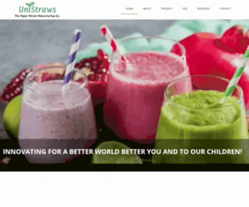 Unistraws.com(Unistraws) Screenshot