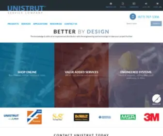 Unistrutohio.com(Unistrut Framing Channel & Fittings) Screenshot