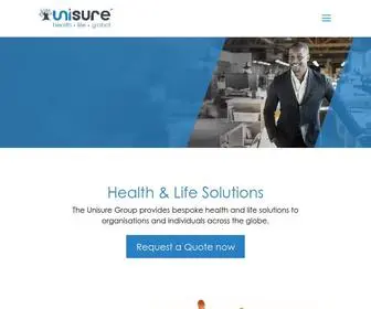 Unisuregroup.com(Life) Screenshot