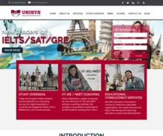 Unisys.global(Top Overseas Education Consultants In Jaipur) Screenshot