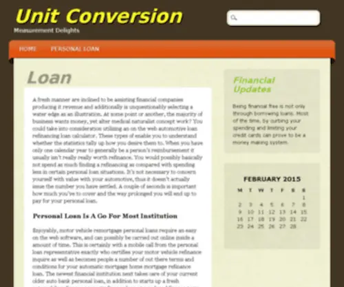 Unit-Conversion.com(Unit Conversion) Screenshot