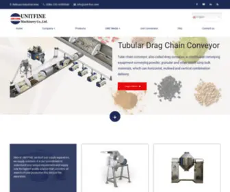 Unit-Fine.com(UNITFINE MACHINERY) Screenshot