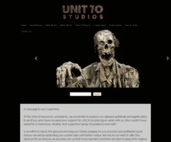 Unit70.com(UNIT 70 STUDIOS) Screenshot