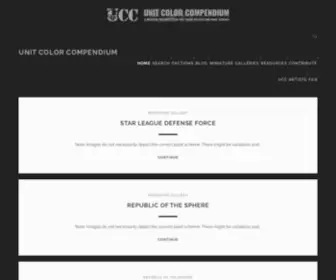 Unitcolorcompendium.com(Unit Color Compendium) Screenshot