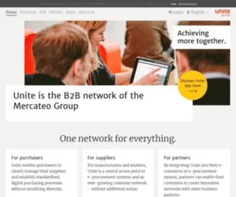 Unite.eu(Mercateo Unite) Screenshot