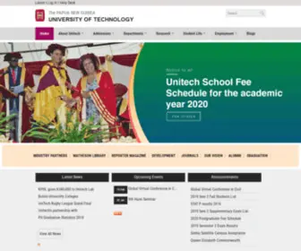Unitech.ac.pg(Site Offline) Screenshot