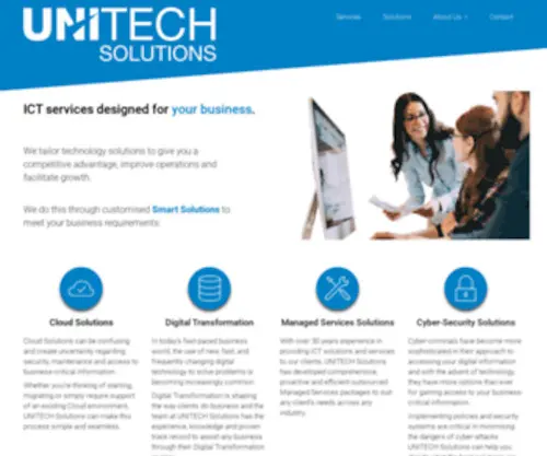 Unitech.com.au(Unitech) Screenshot