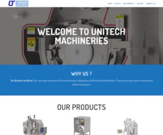 Unitechmachineries.com(Unitech Machineries) Screenshot