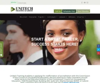 Unitechtrainingacademy.com(Unitech Training Academy) Screenshot