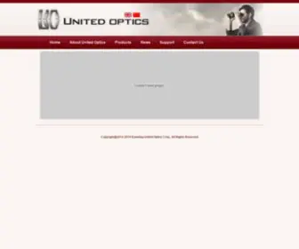 United-Optics.com(Kunming United Optics) Screenshot