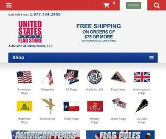 United-States-Flag.com(United States Flag Store) Screenshot