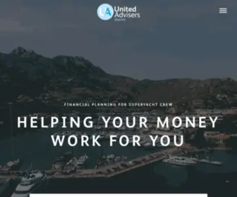 Unitedadvisersmarine.com(Financial planning for Superyacht crew) Screenshot