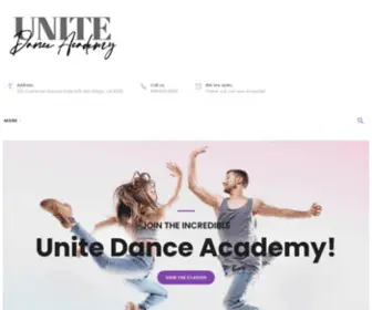 Unitedanceacademysd.com(Unite Dance Academy) Screenshot