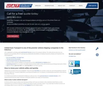 Unitedautotransport.com(United Auto Transport) Screenshot