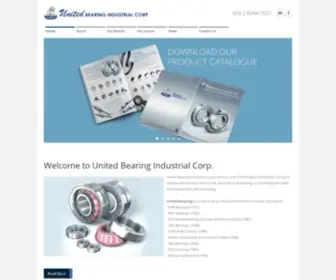 Unitedbearing.com(United Bearing Industrial Corporation) Screenshot