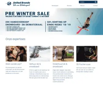 Unitedbrands.be(United Brands) Screenshot