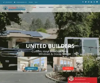 Unitedbuilders.info(United Builder) Screenshot