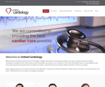 Unitedcardiology.com.au(Cardiology) Screenshot