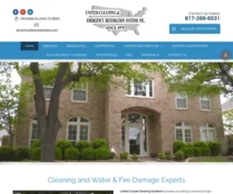 Unitedcarpetclean.com(United Carpet Cleaning) Screenshot