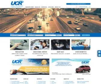 Unitedcarrentals.com(United Car Rentals & Wafi Limousine) Screenshot