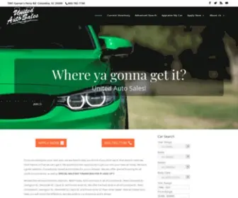 Unitedcarsforsale.com(United Auto Sales) Screenshot