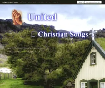 Unitedchristiansongs.com(United Christian Songs) Screenshot