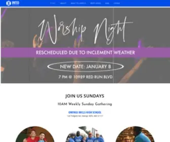 Unitedchurchmd.org(United Church) Screenshot