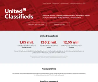 Unitedclassifieds.sk(United Classifieds) Screenshot