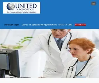 Uniteddx.com(United Sleep Diagnostics United Sleep Diagnostics) Screenshot