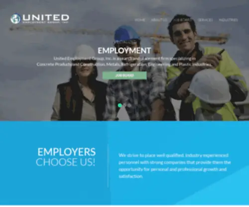 Unitedemploymentgroup.com(United Employment Group) Screenshot