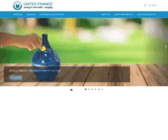 Unitedfinance.com.bd(United Finance Limited) Screenshot