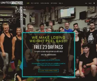 Unitedfitness.com(Home UNITED FITNESS) Screenshot