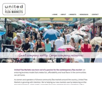 Unitedfleamarkets.com(United Flea Markets) Screenshot